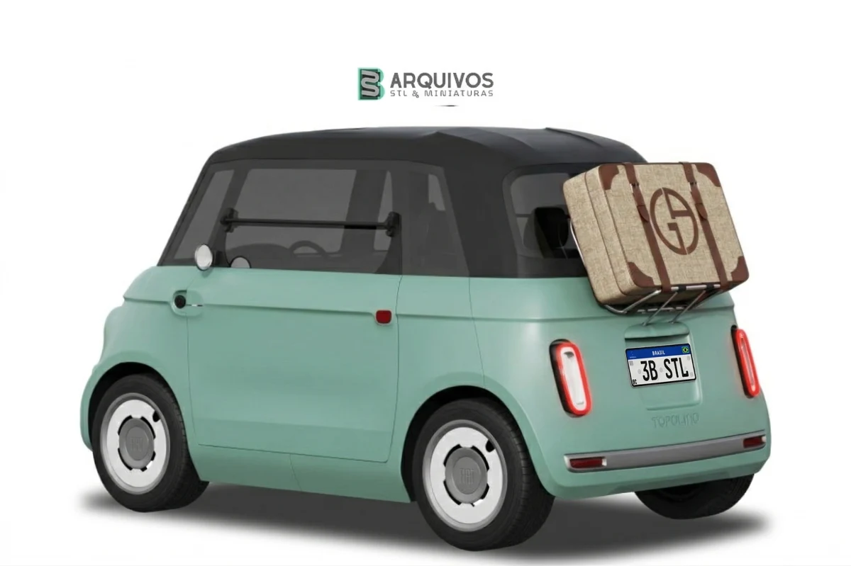 Modelo 3D STL - Fiat Topolino — foto 2
